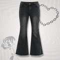 Studded Flare Jeans