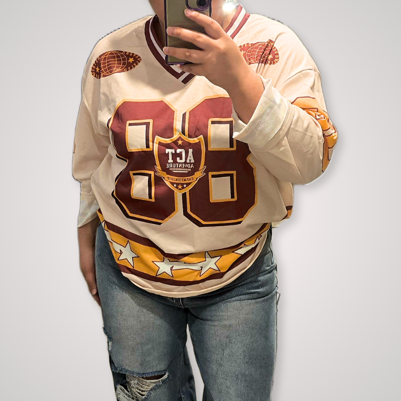 Varsity 88 Jersey Top